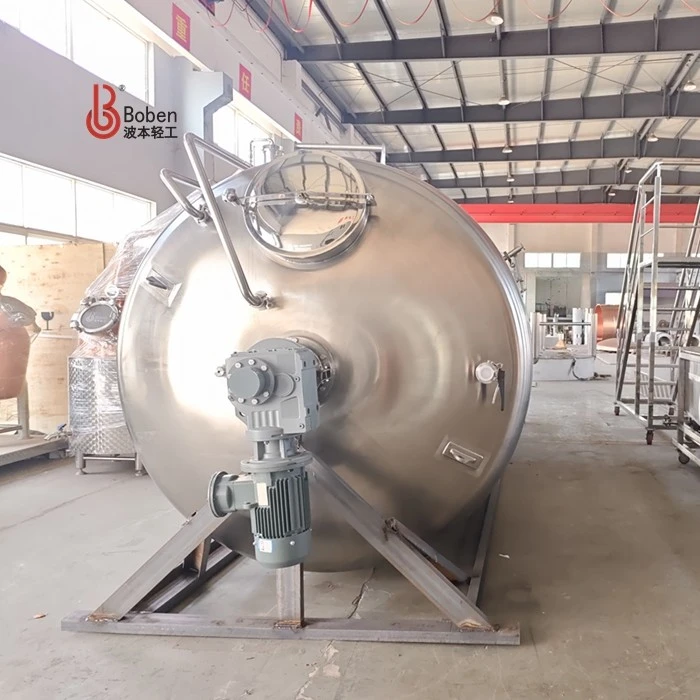 15,000 Liter Stainless Steel Vessel With Agitator